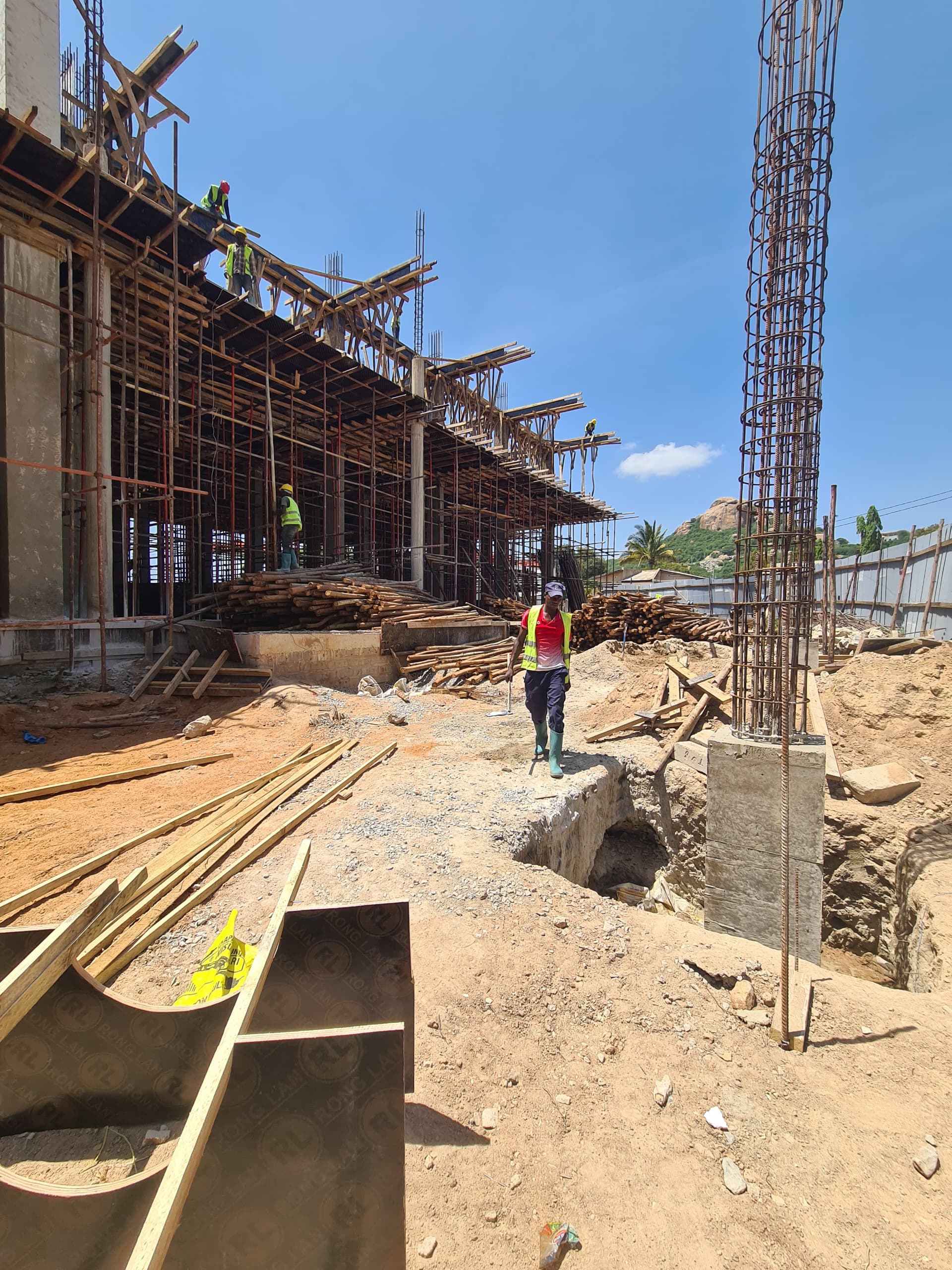 Mega construction activities